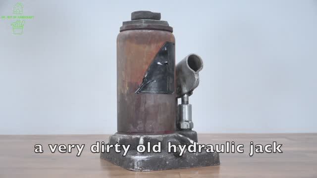 Как спасти 5-тонный гидравлический домкрат от утилизации металлолома смотреть онлайн