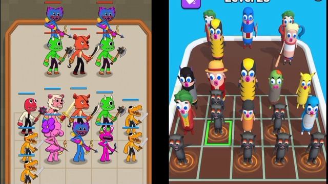 Merge "Rainbow Friends" Monster + Merge Master Monster Run ,new update ⭐ Android gameplay смотреть онлайн