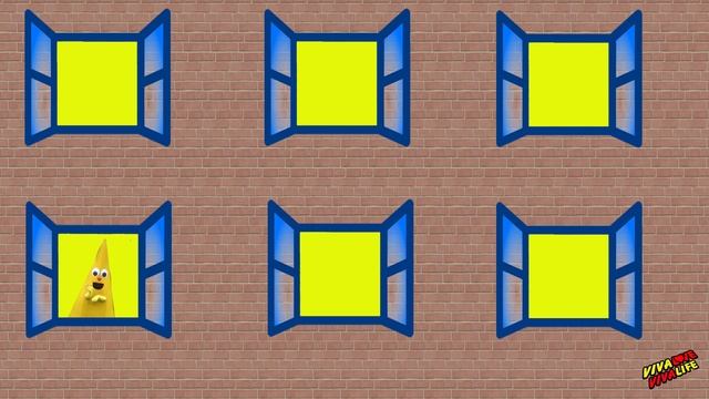 The Shapes | VIVASHAPES | Shapes In Real Life | Who Is At The Window. videos for kids. смотреть онлайн