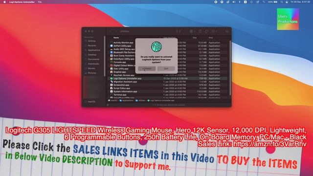 Uninstall Logitech Option macOS⌨️🖱️💻🖥️ смотреть онлайн