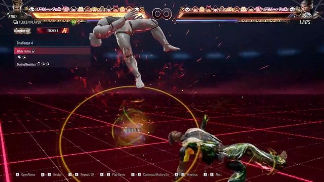 TEKKEN 8: Practice Set Eddy Gordo Vs Lars Special Interaction #tekken8 #tekkenvideos#tekken4 смотреть онлайн