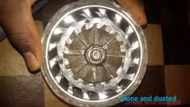 homemade rc jet engine compressor wheel смотреть онлайн