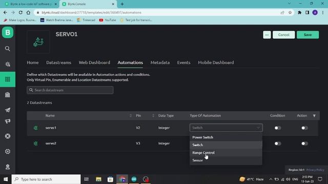 NodeMCU ESP8266 / Video -9 /how to Control Servo motor / servo Motor control with Blynk , Mobile смотреть онлайн