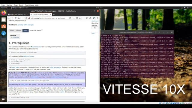 Install ROS NOETIC on Ubuntu смотреть онлайн
