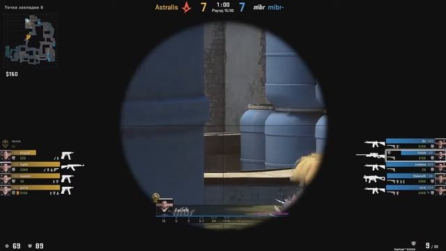 CSGO POV Demo MIBR FalleN vs Astralis ECS Season 6 Finals. Inferno (28/15) смотреть онлайн
