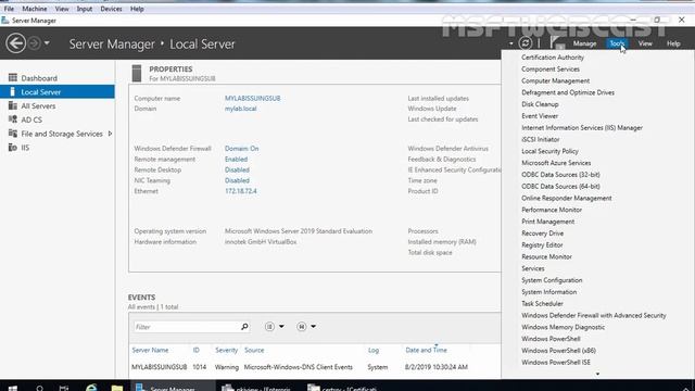 10. Install and Configure the OCSP Responder Role service смотреть онлайн
