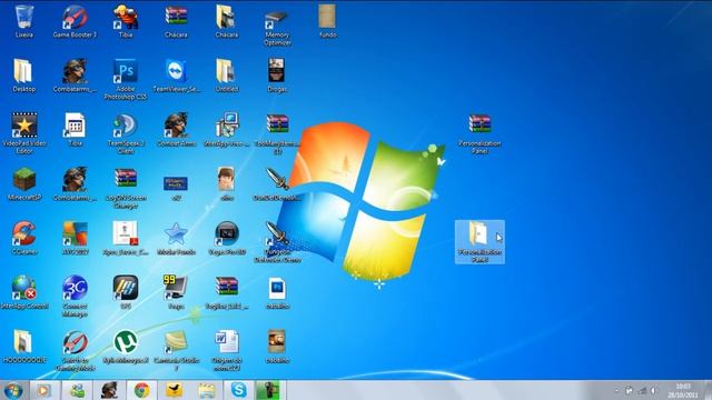Tutoriais Power - Alterando o tema do Windows 7 Home Basic e Starter смотреть онлайн