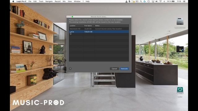 Logic Pro X 10.4.2 Update - Moving Sound Library To External Hard Drive смотреть онлайн