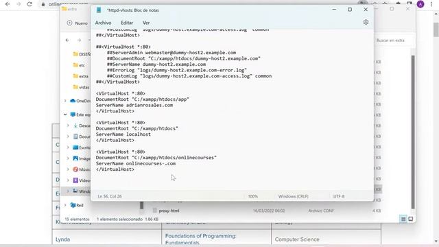 Cómo crear un Virtual Host en windows con XAMPP? смотреть онлайн