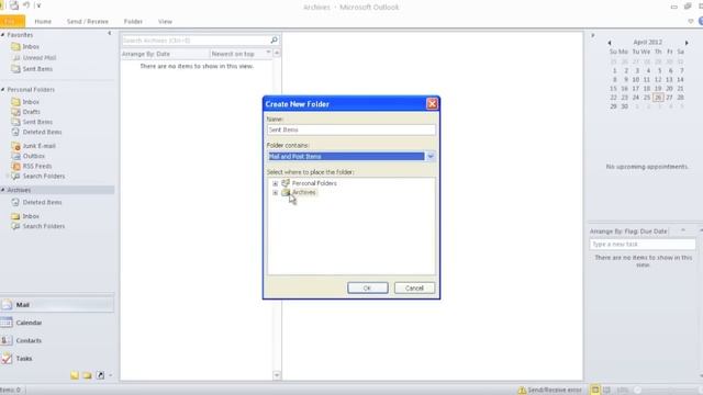 How to archive emails and setup auto-archiving in Microsoft Outlook 2010 смотреть онлайн