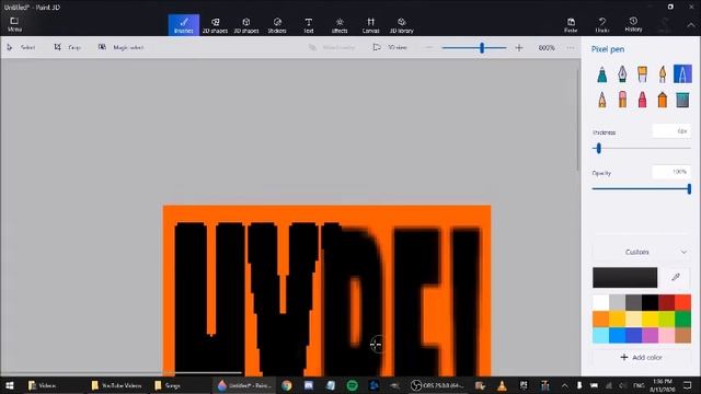 Make you own Twitch Emotes Free with Paint 3D смотреть онлайн