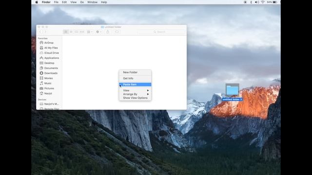 Cut and Paste Files on Mac | Move Files in Mac OS X смотреть онлайн