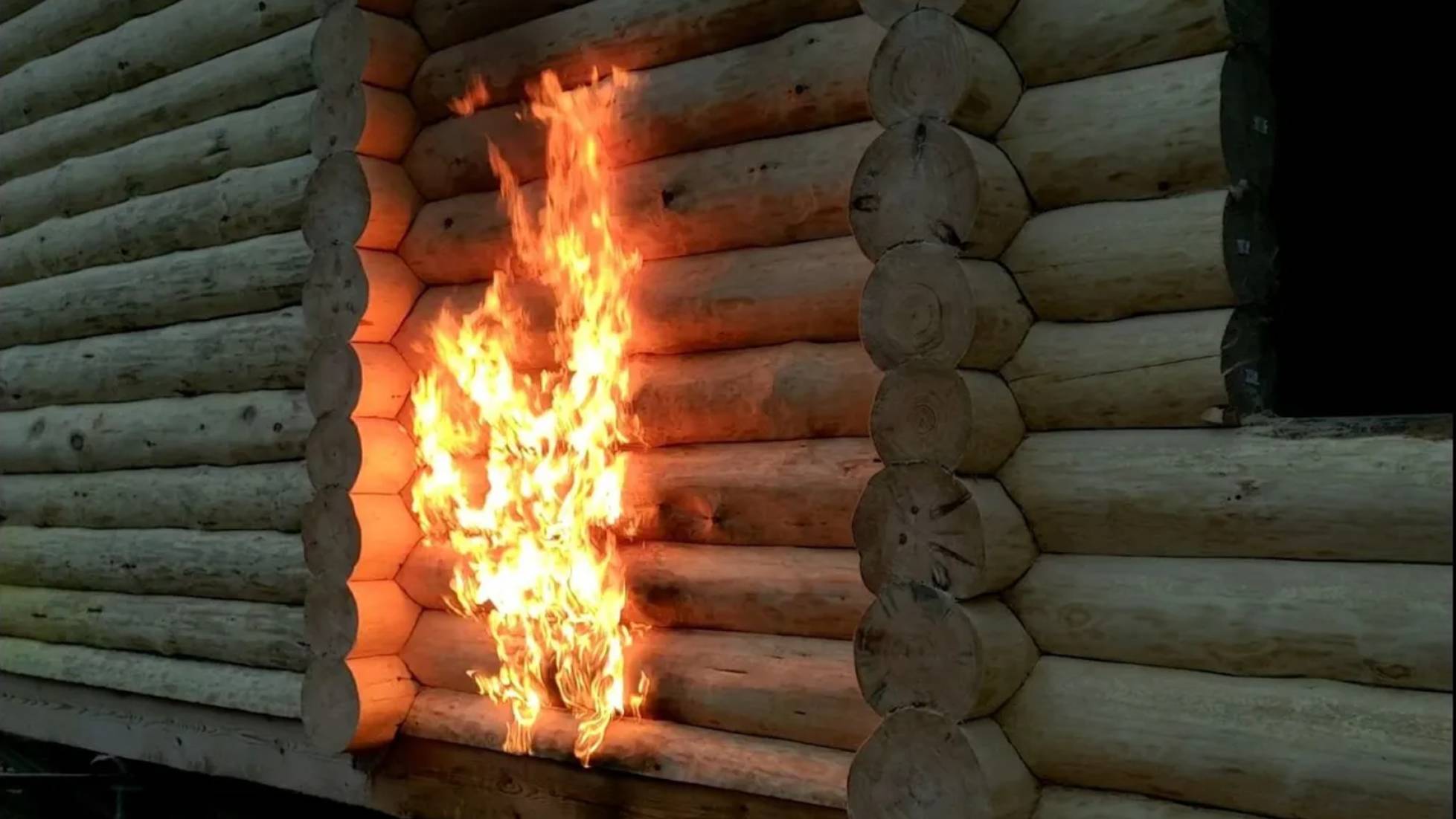 Облили сруб БЕНЗИНОМ и подожгли ГАЗОВОЙ горелкой. Как работает Антекс ТИТАН пропитка для древесины. смотреть онлайн