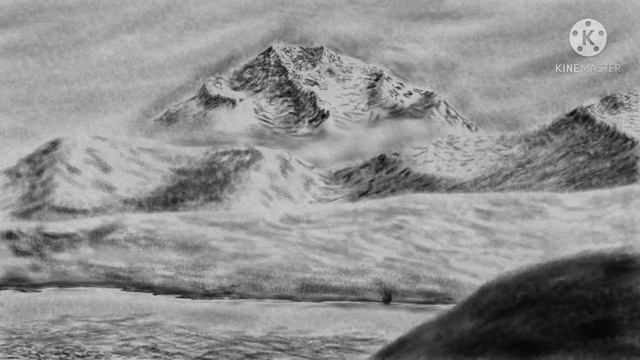 Charcoal drawing using ibis Paint X смотреть онлайн