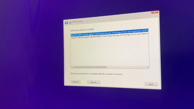 Install Driver Intel Rapid Storage แก้มองไม่เห็น Harddisk смотреть онлайн