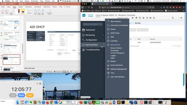 Cisco WLC Catalyst 9800 Basic Configuration on MAC смотреть онлайн