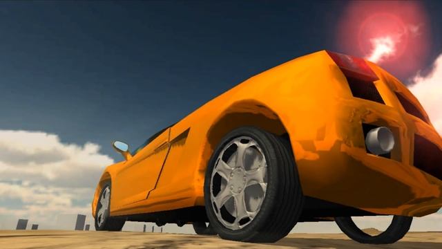 Unity graphics demo + Lamborghini Gallardo driving test (blender + unity 3d) car game смотреть онлайн