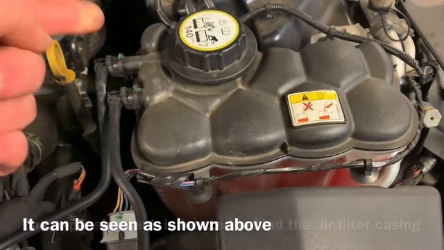 Jaguar XE Diesel 2015 Antifreeze Coolant Expansion Tank Bottle Location смотреть онлайн