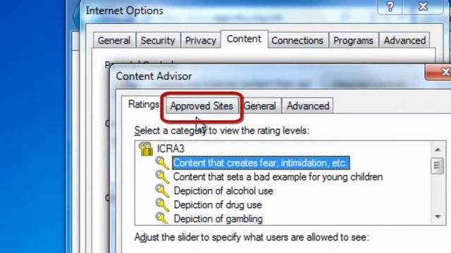 Parental Control bl-Internet Explorer смотреть онлайн
