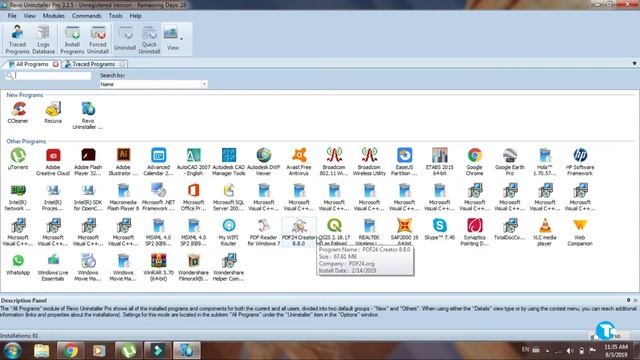 How to Uninstall Programs or Softwares That Won't Uninstall in Windows 7/8/10 смотреть онлайн