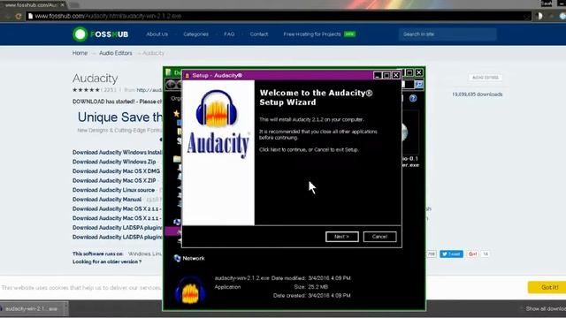 How to Download and Install Audacity смотреть онлайн