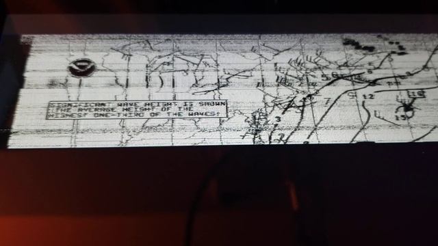 Decoding Boston, MA weather fax using XHDATA D808 and HF Weather fax app on Android tablet смотреть онлайн