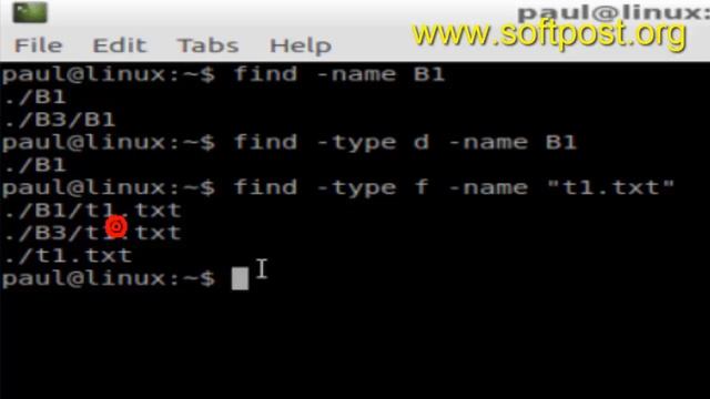 maxdepth in find command in Mac OSX Terminal смотреть онлайн