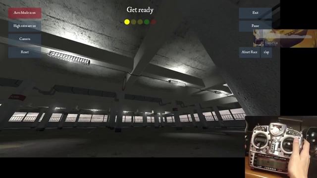 (full session) FPV Freerider - Carpark practice (250 mini quad simulator) смотреть онлайн