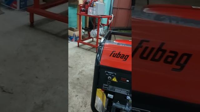Распаковка бензогенератора Fubag bs 8500 xd es duplex (часть 2) смотреть онлайн