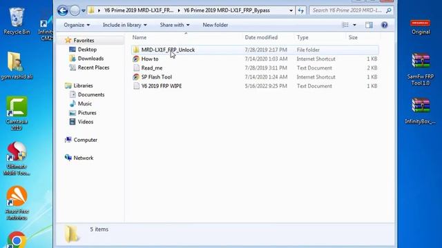 Y6 Prime 2019 (MRD-LX1F) FRP Bypass By SP Flash Tool Test Point (100% Work) смотреть онлайн