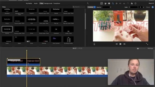 How To Move Text In iMovie! 🔥 [Best METHOD!]
