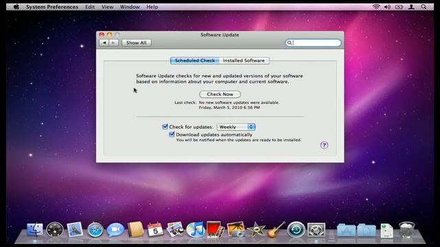 How to Run Mac OS X Software Updates смотреть онлайн