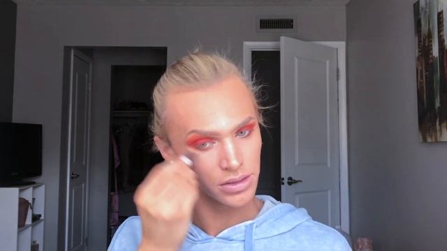 Red Smokey Eye USING JEFFREE STAR MATTE LIPSTICK / Kendoll's Vanity смотреть онлайн