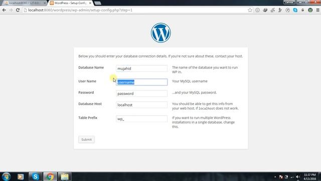 Install WordPress on XAMPP | How To Install WordPress 4.5.3 locally on XAMPP HINDI-URDU смотреть онлайн