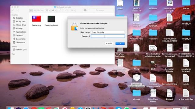 Thant Htike Macbook မှာ မြန်မာ ယူနီကုဒ် ကီးဘုတ် ထည့်နည်းကို смотреть онлайн