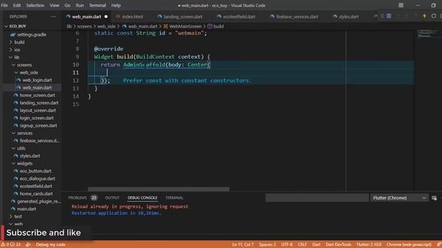 Flutter Lecture 21 ecommerece app (Admin Panel) winter series | flutter tutorial in Hindi/Urdu смотреть онлайн