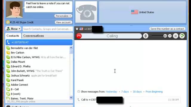 Skype 9 - Calling phone numbers with Skype смотреть онлайн