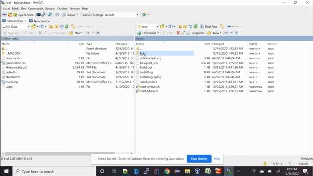 Loading Data from Local/Windows to HDFS env in HDP/Cloudera sandbox смотреть онлайн