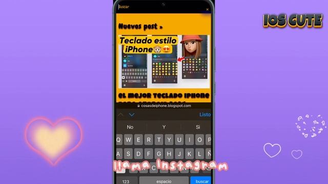 INSTAGRAM ESTILO IPHONE en ANDROID 💗🩷actualizado emojis iOS 17 😘2024 insta pro🔥 смотреть онлайн
