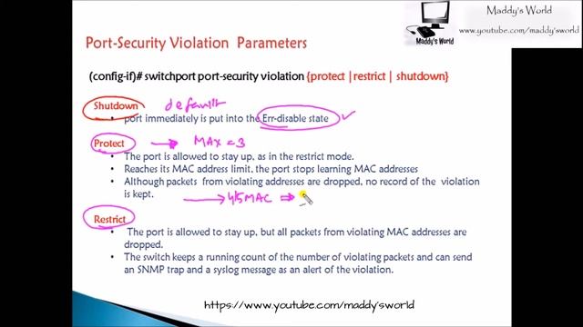 Networking : Port Security - MAC Flooding & MAC Address Spoofing Attack смотреть онлайн