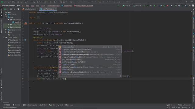How To Get List Of Installed App Names Android | Android Studio смотреть онлайн