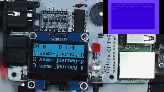 C64 Hardware - PI1541 - Display and Speaker - Operation disc images смотреть онлайн