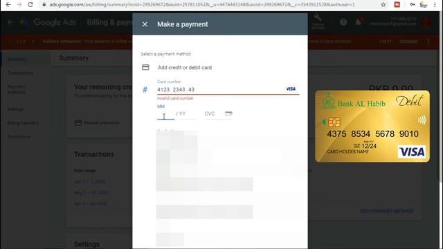 How To Add Money in Google Adword Account | Google Adword Payment Options & Payment Methods 2020 смотреть онлайн