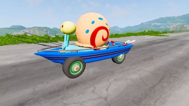 Pixar cars Big & Small Thomas&Friends vs Mac vs Chocho vs balaz in BeamNG.drive смотреть онлайн