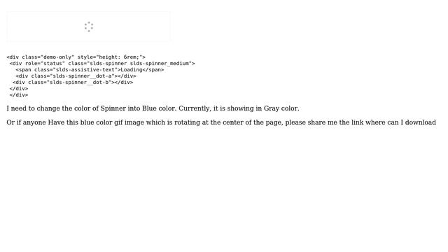 Salesforce: How to change the color of lightning spinner? смотреть онлайн