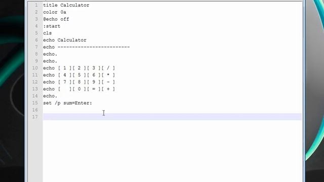 Batch Scripting #1 - Calculator смотреть онлайн
