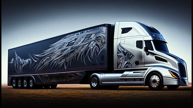 A truck controlled by artificial intelligence (AI) смотреть онлайн
