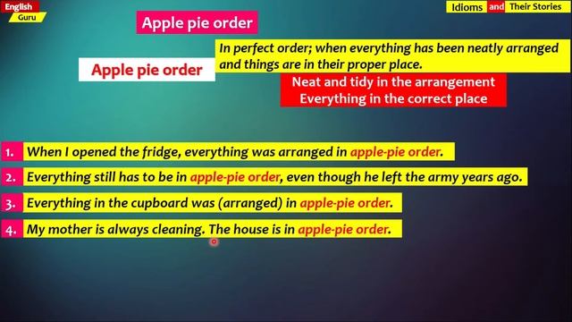 Apple pie orer - Idiom and it's Story - Easy English Explanation смотреть онлайн