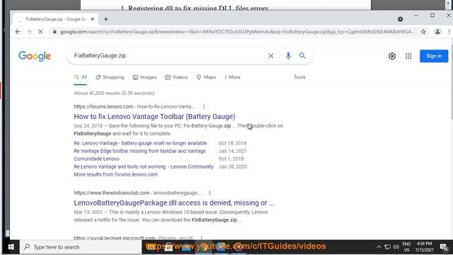 Fix LenovoBatteryGaugePackage.dll access is denied, missing or not found error on Windows 10 смотреть онлайн