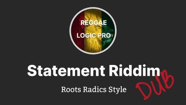 Statement Riddim (DUB Version) Roots Radics Style Reggae Track смотреть онлайн